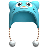 blue cat gumball hat