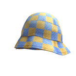 Blue Checkered Pride Collection Bucket Hat