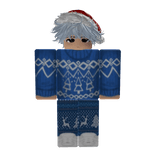 Blue Christmas Boy Skin
