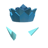 Blue Crystal Crown
