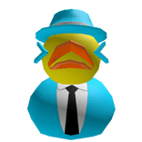 Blue Cyan Legit Business Ducky