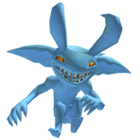 Blue Delinquent Demon Shoulder Pal