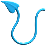 Blue Demon Tail