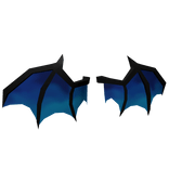 Blue Demon Wings