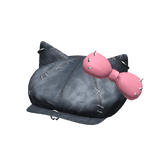 Blue Denim Emo Kitty Cap