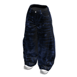 Blue Denim Low Rise Y2K Baggy Jeans
