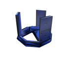 Blue Domino Crown