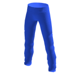 Blue Elegant Dress Pants