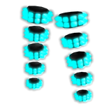 Blue emmissive leg spikes