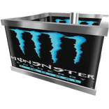 Blue energy drink can bracelet scene