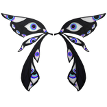 Blue Eyes Butterfly Wings