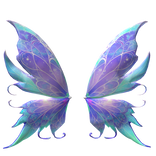 Blue Fairy Wings