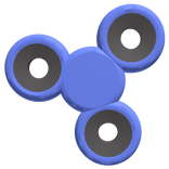 Blue Fidget Spinner