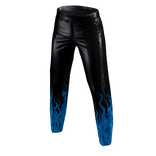 Blue fire pants