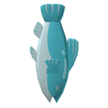 Blue Fish Tie