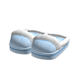 Blue Fluffy Ugs Slippers