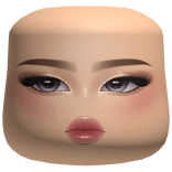 Blue Fox Eyes Doe Makeup Cheeks 