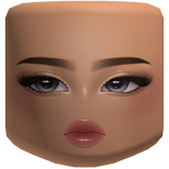 Blue Fox Eyes Doe Makeup (Nougat)