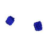 Blue Fur Arm Warmers