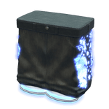 Blue Glowing Emissive Tiger Print Jeans 1.0