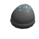 Blue-Gray Knit Beanie