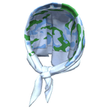 Blue Head Scarf Wrap 🫐