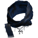 Blue Headscarf Wrap
