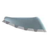 ♡ blue hibiscus swim skirt