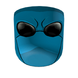 Blue Invincible Mask