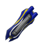 Blue Kawa Rat's Hoverboard [BACK]