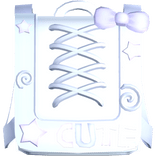 blue lace randoseru backpack