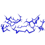 Blue Lightning Top Aura