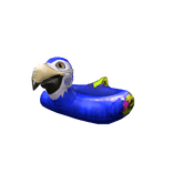 Blue Macaw Floatie