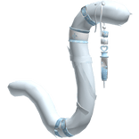 Blue Medic Nurse Cat Tail