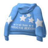 Blue 'Mindset' - Rockstar Hoodie
