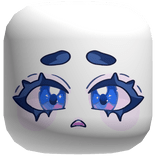 Blue Moonlight Sad Cute Face