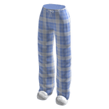 blue pajamas with slippers