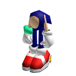 blue pants test clothing