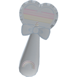 ♡‿ blue pastel unicorn rainbow wand
