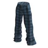 Blue Plaid Flannel Pajamas
