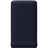 Blue Quilted Zip Romper Sleeve ( Left )