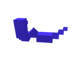 Blue Rattlesnake Arcade Prize Test Hat