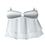 ✿ ︵ blue ruffled bunny dress ˚ 𝜗𝜚 ｡˚