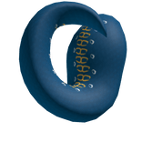 Blue Scary Snake Brick Tail