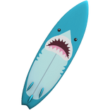 Blue Shark Surfboard