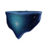 Blue Shining Stars Bandana