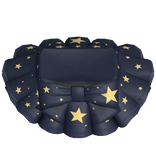  Blue Skirt with Frills Stars and Ribbon