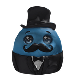 Blue Slime Top Hat Shoulder Pal