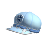 Blue Snowflake Quataun Cap