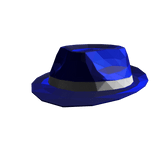 Blue Sparkle Fedora